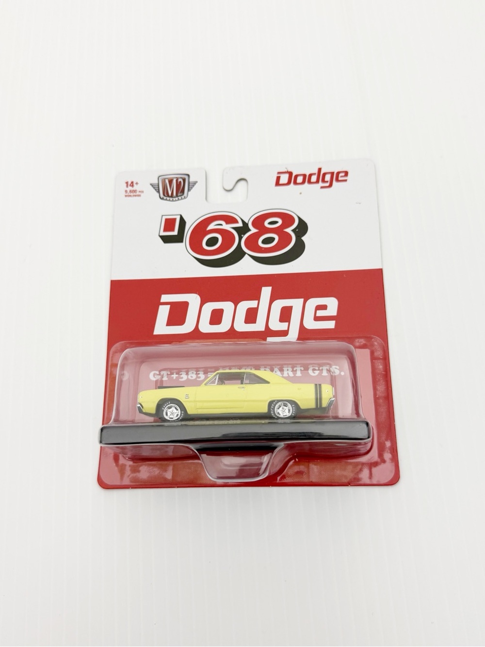 M2 Machines 1968 Auto-Drivers Dodge Dart GTS 1:64 Toy Car Model